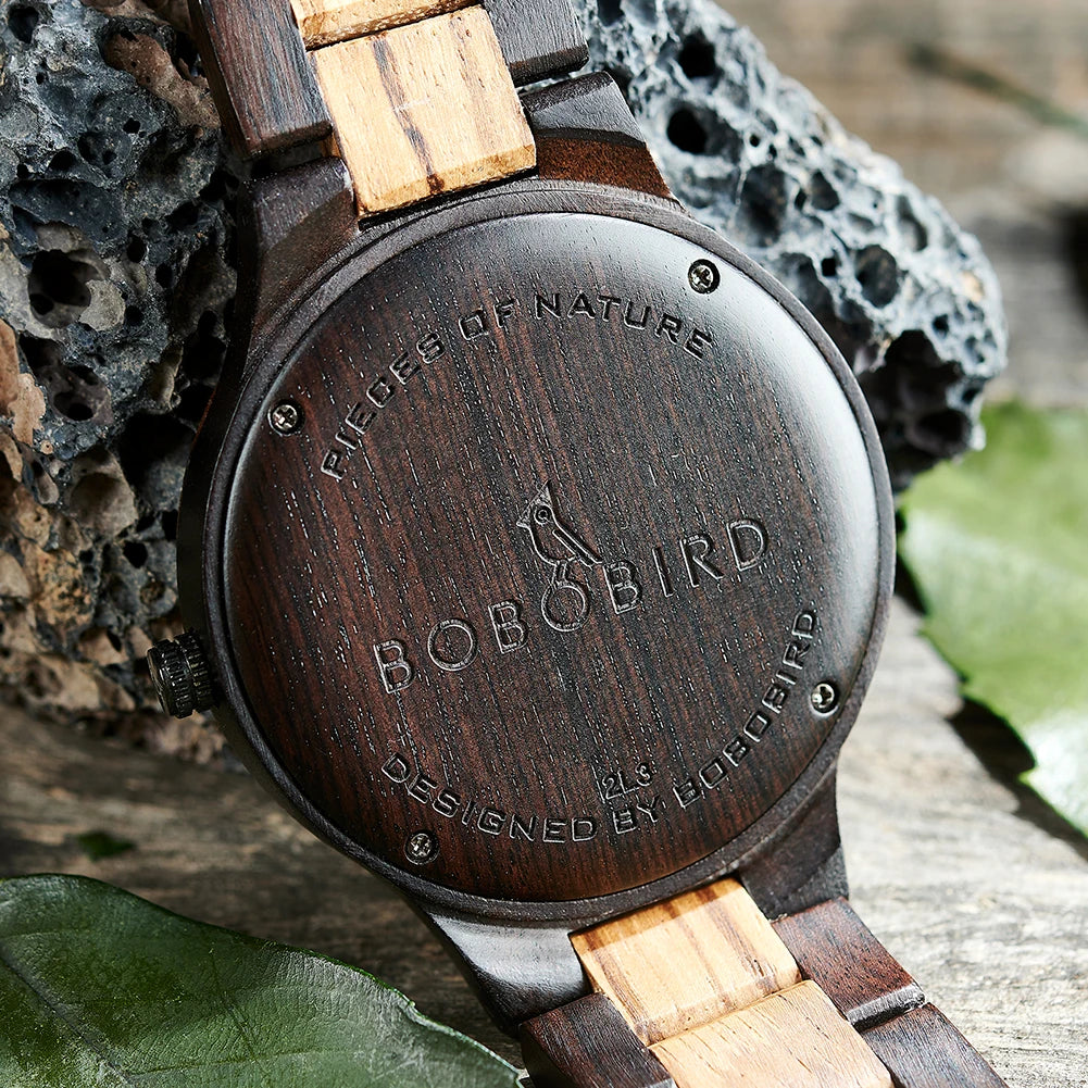 Men’s Watch BOBO BIRD Premium Handmade Wooden