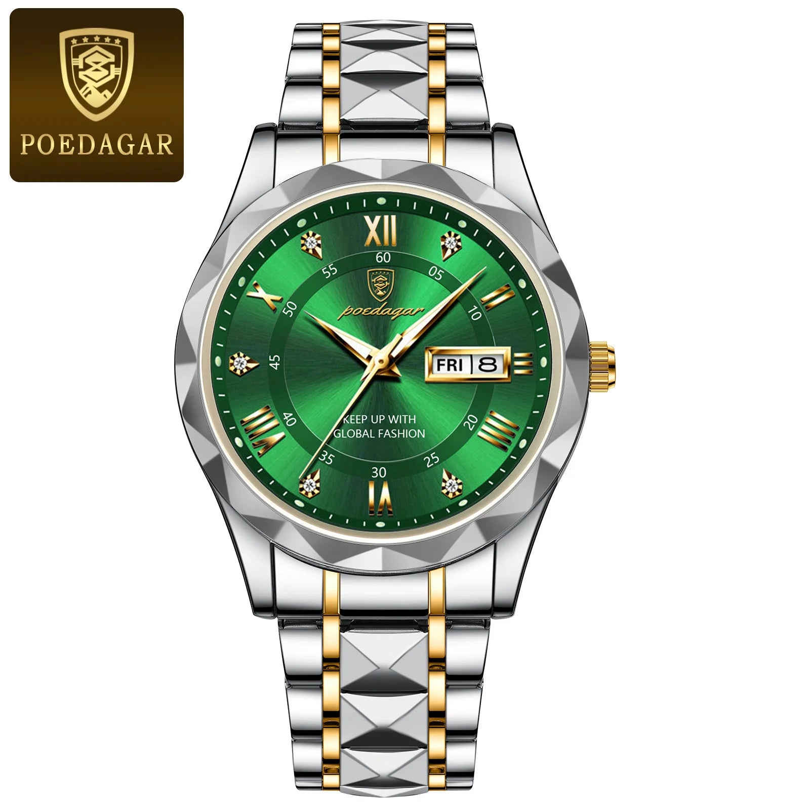 POEDAGAR Men’s Luxury Quartz Watch