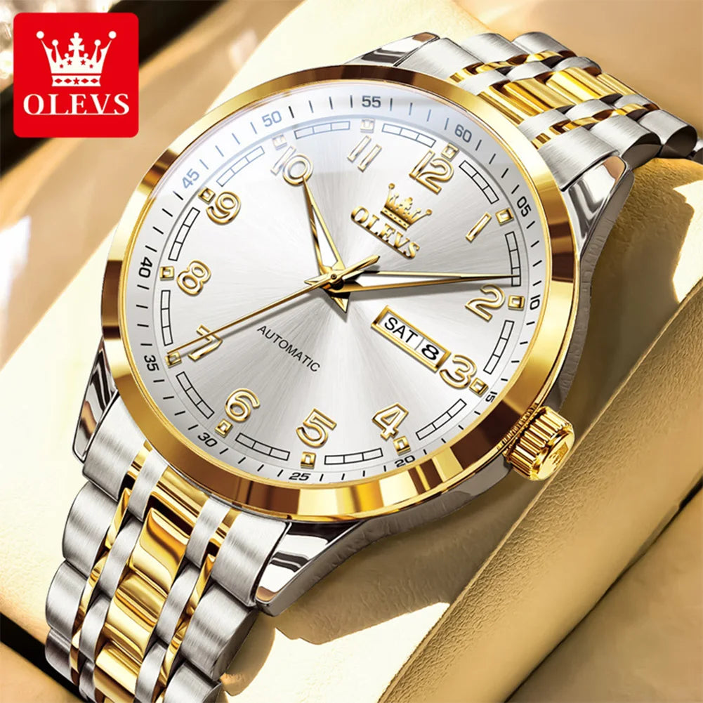 OLEVS 7077 Men’s Automatic Mechanical Watch