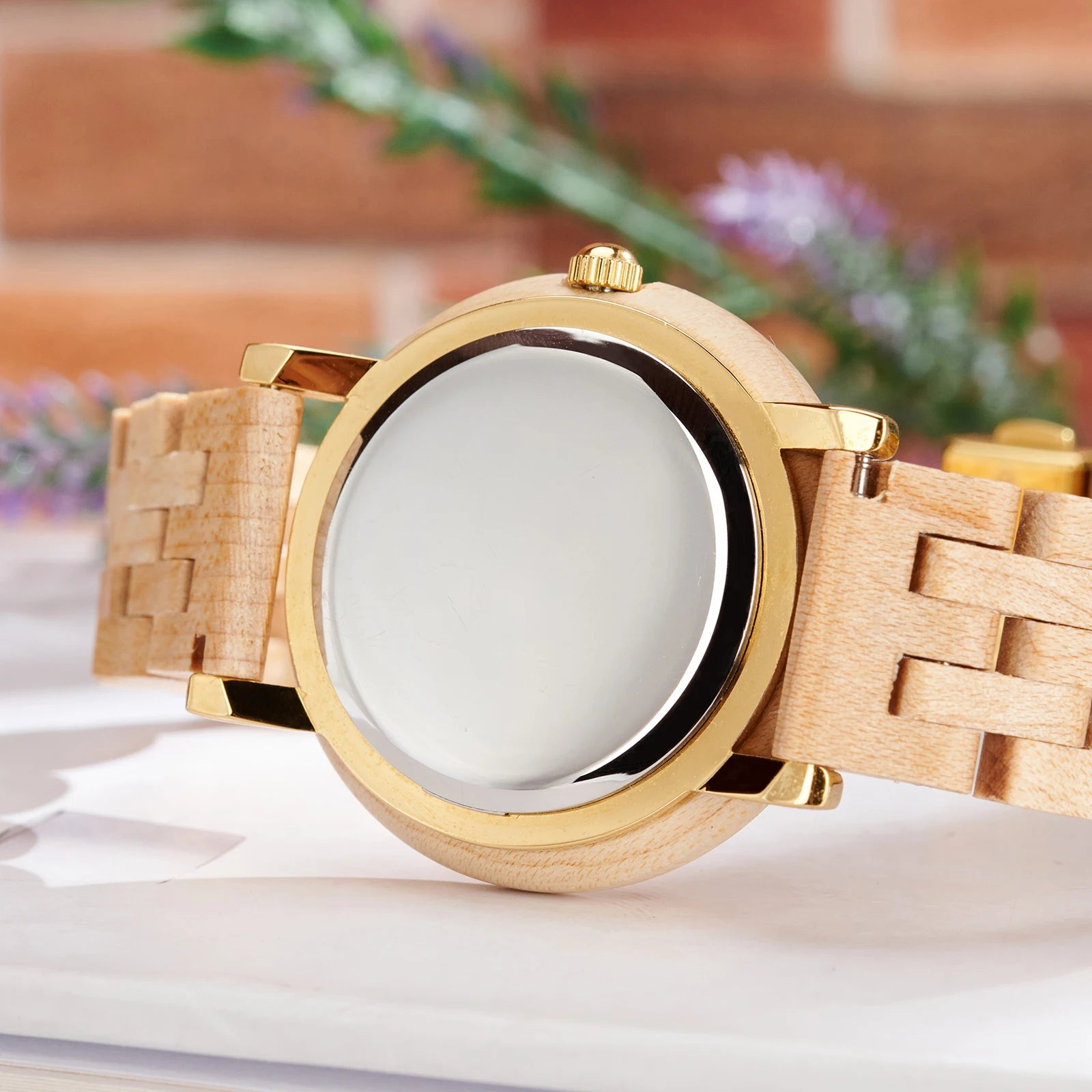 BOBOBIRD Elegant Women’s Wooden Quartz Watch