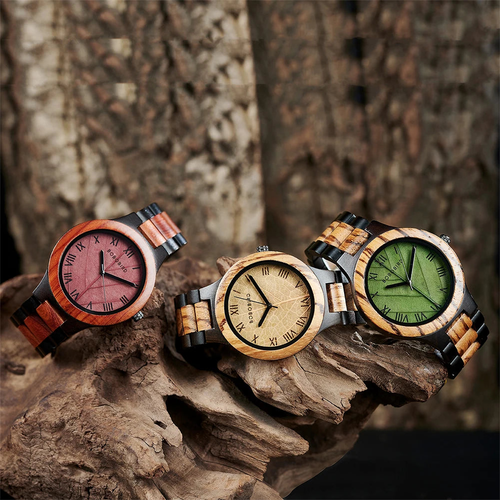 Men’s Watch BOBO BIRD Premium Handmade Wooden