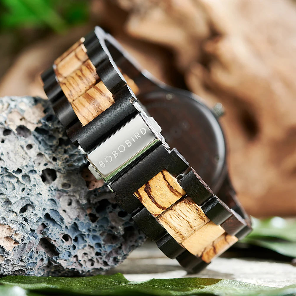 Men’s Watch BOBO BIRD Premium Handmade Wooden
