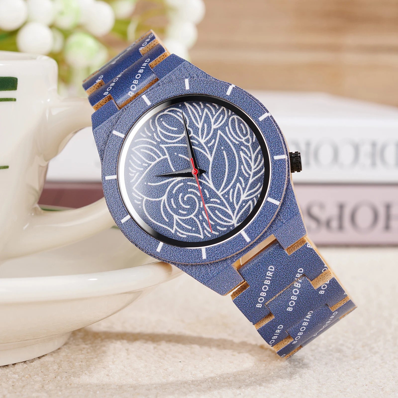 BOBOBIRD Men’s Artistic Wooden Quartz Watch – 2025 New Design