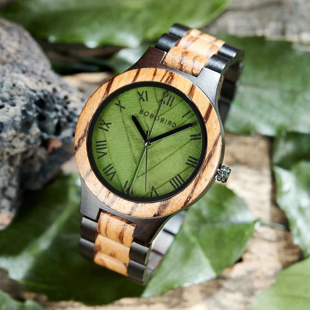 Men’s Watch BOBO BIRD Premium Handmade Wooden