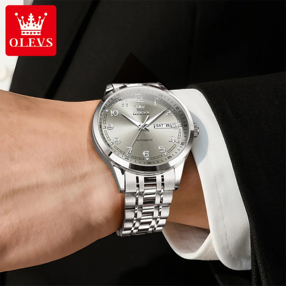 OLEVS 7077 Men’s Automatic Mechanical Watch