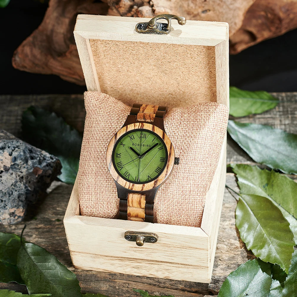 Men’s Watch BOBO BIRD Premium Handmade Wooden