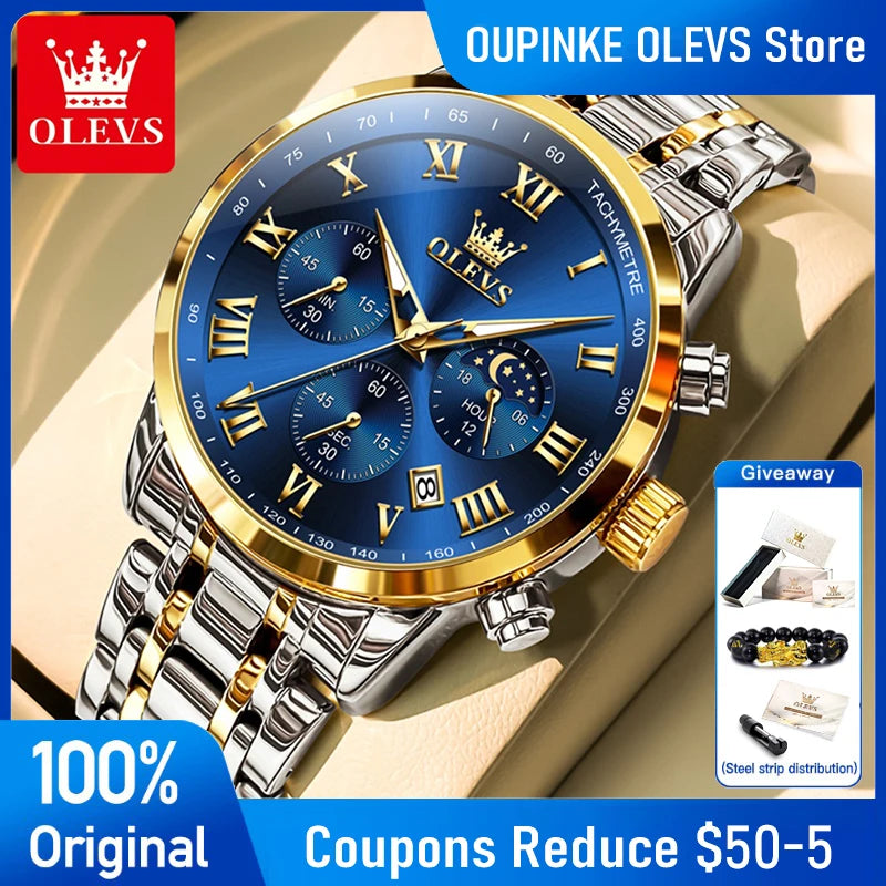 OLEVS 5529 Men’s Multifunction Quartz Watch