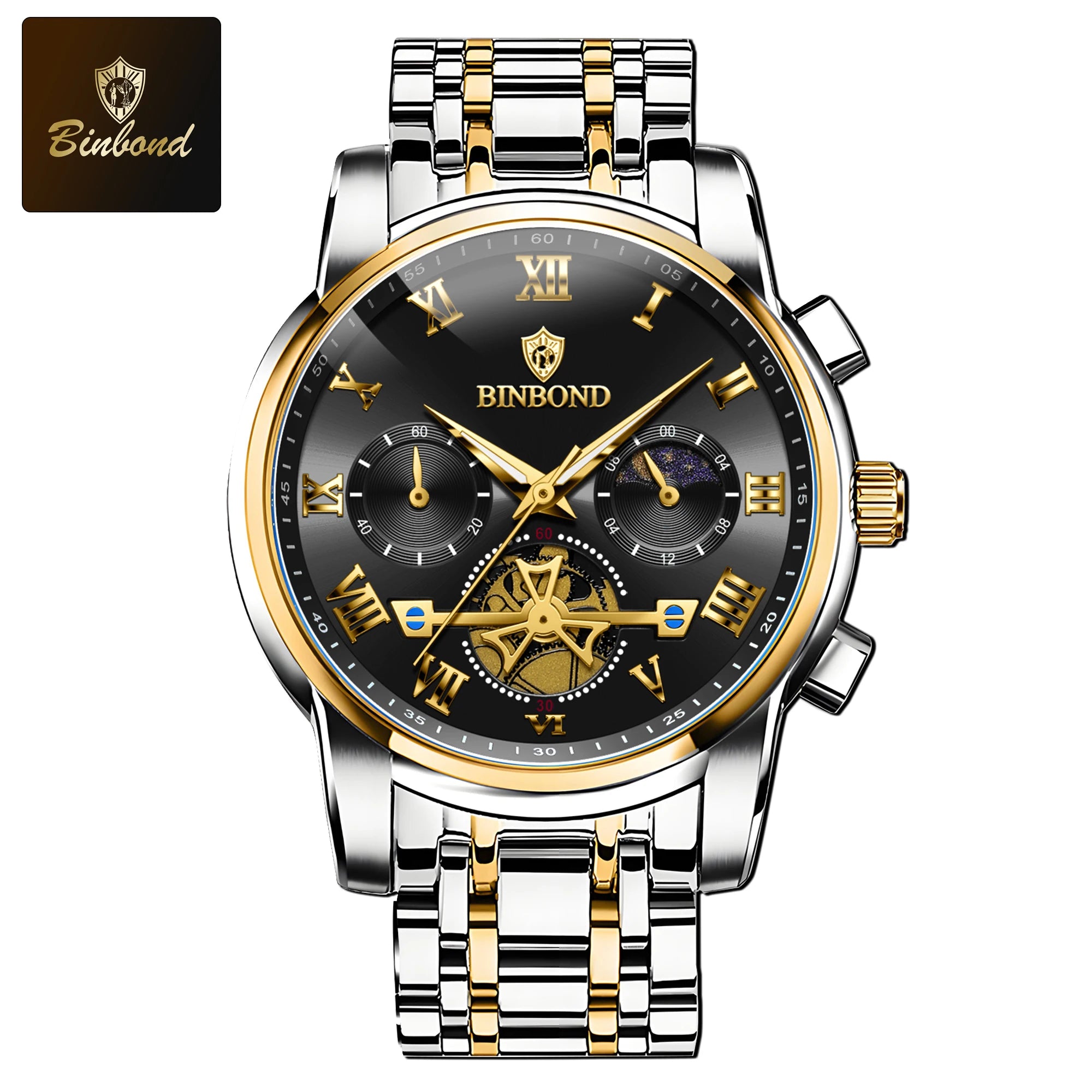 BINBOND B780 Men’s Luxury Quartz Watch