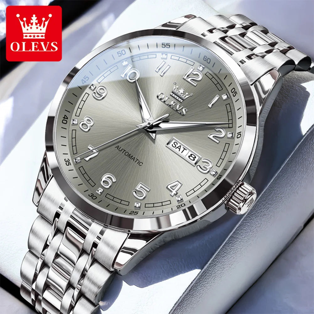OLEVS 7077 Men’s Automatic Mechanical Watch
