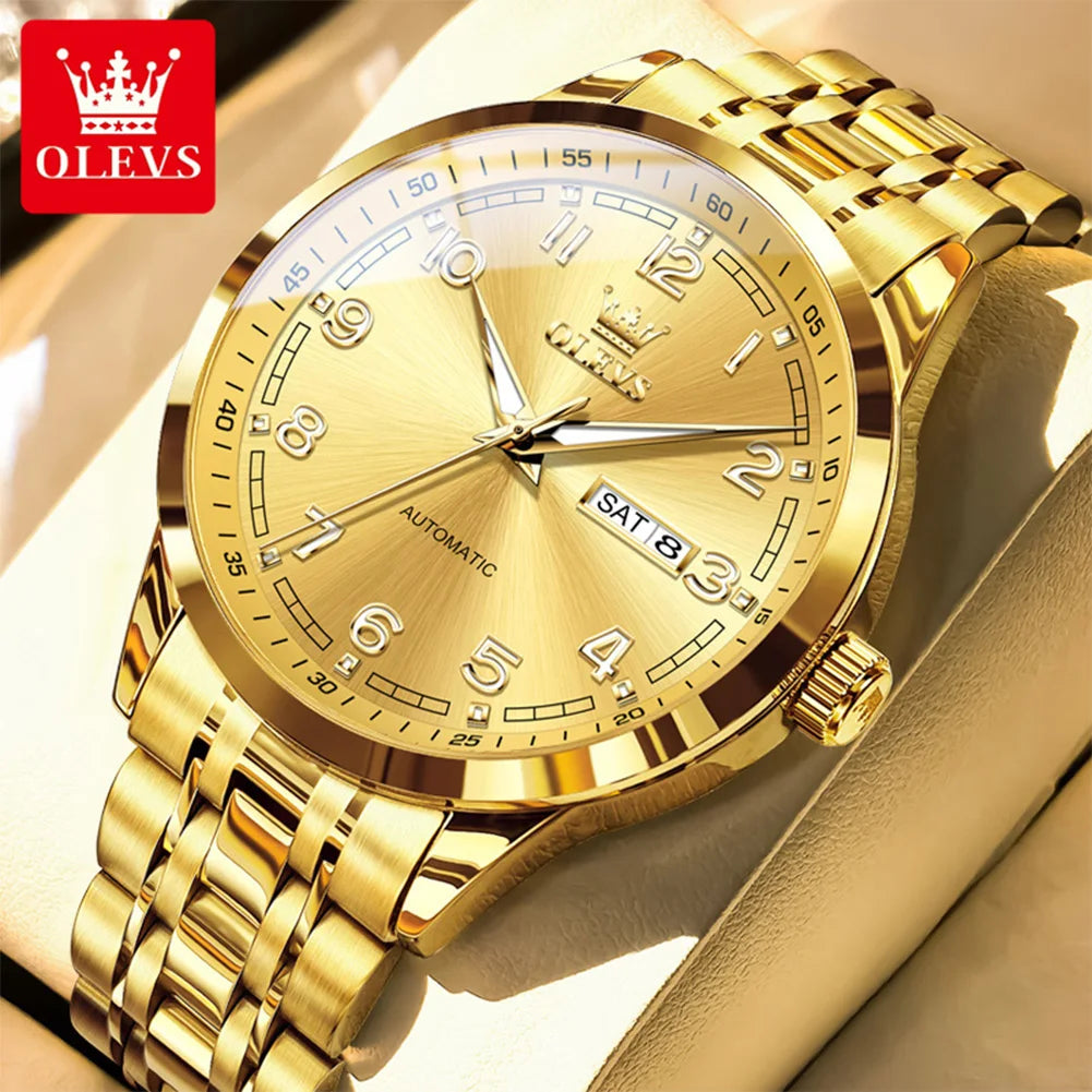 OLEVS 7077 Men’s Automatic Mechanical Watch