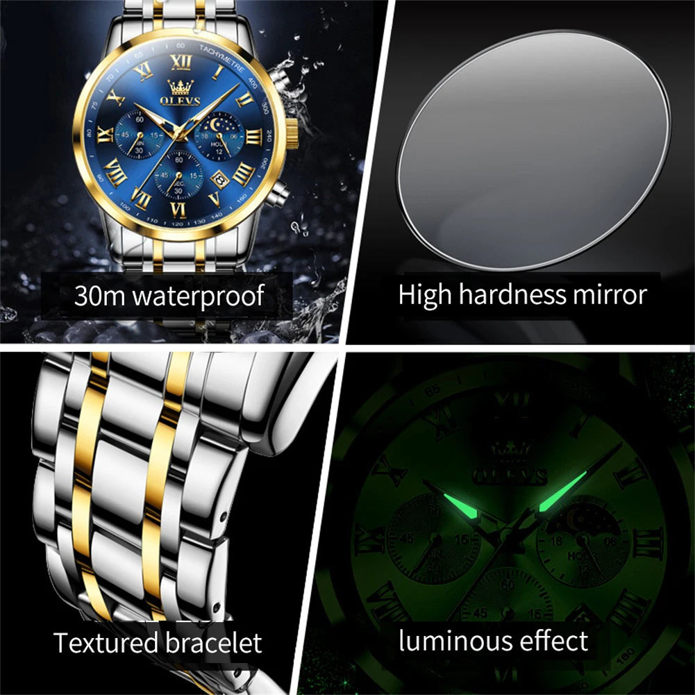 OLEVS 5529 Men’s Multifunction Quartz Watch