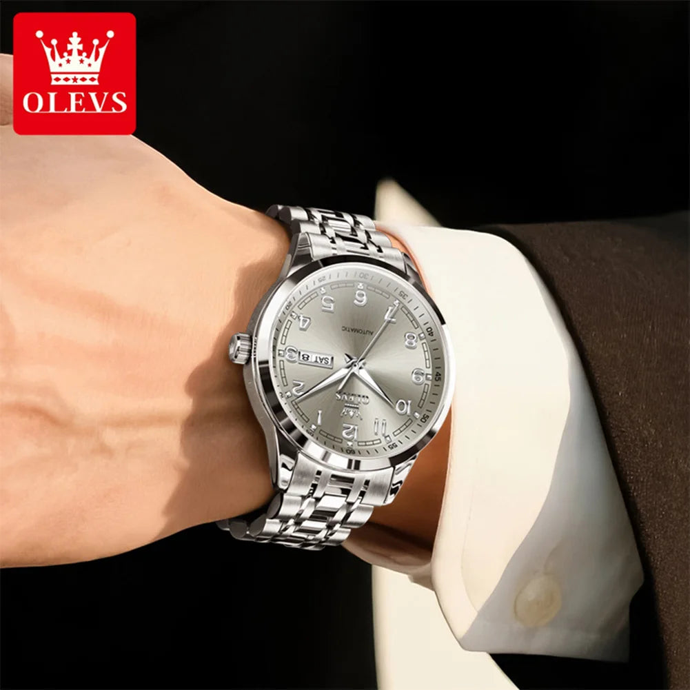 OLEVS 7077 Men’s Automatic Mechanical Watch