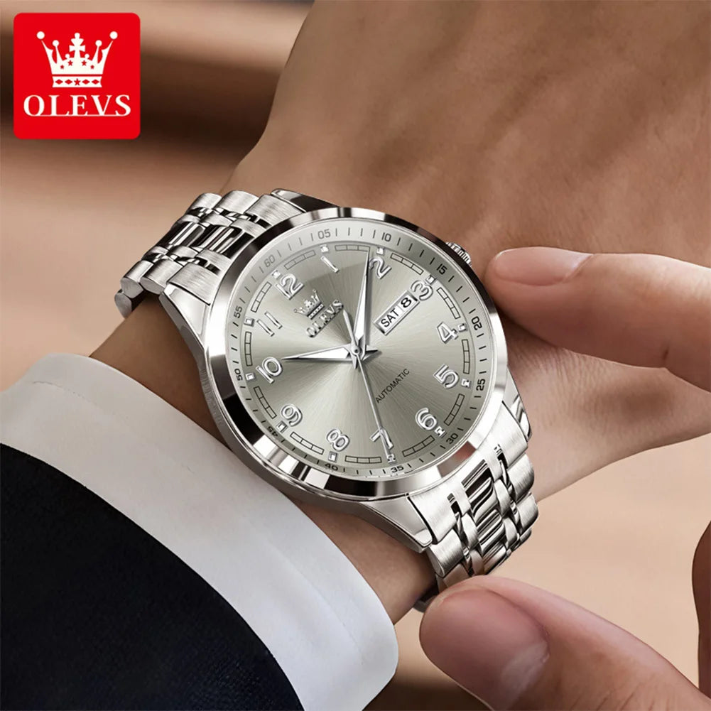 OLEVS 7077 Men’s Automatic Mechanical Watch