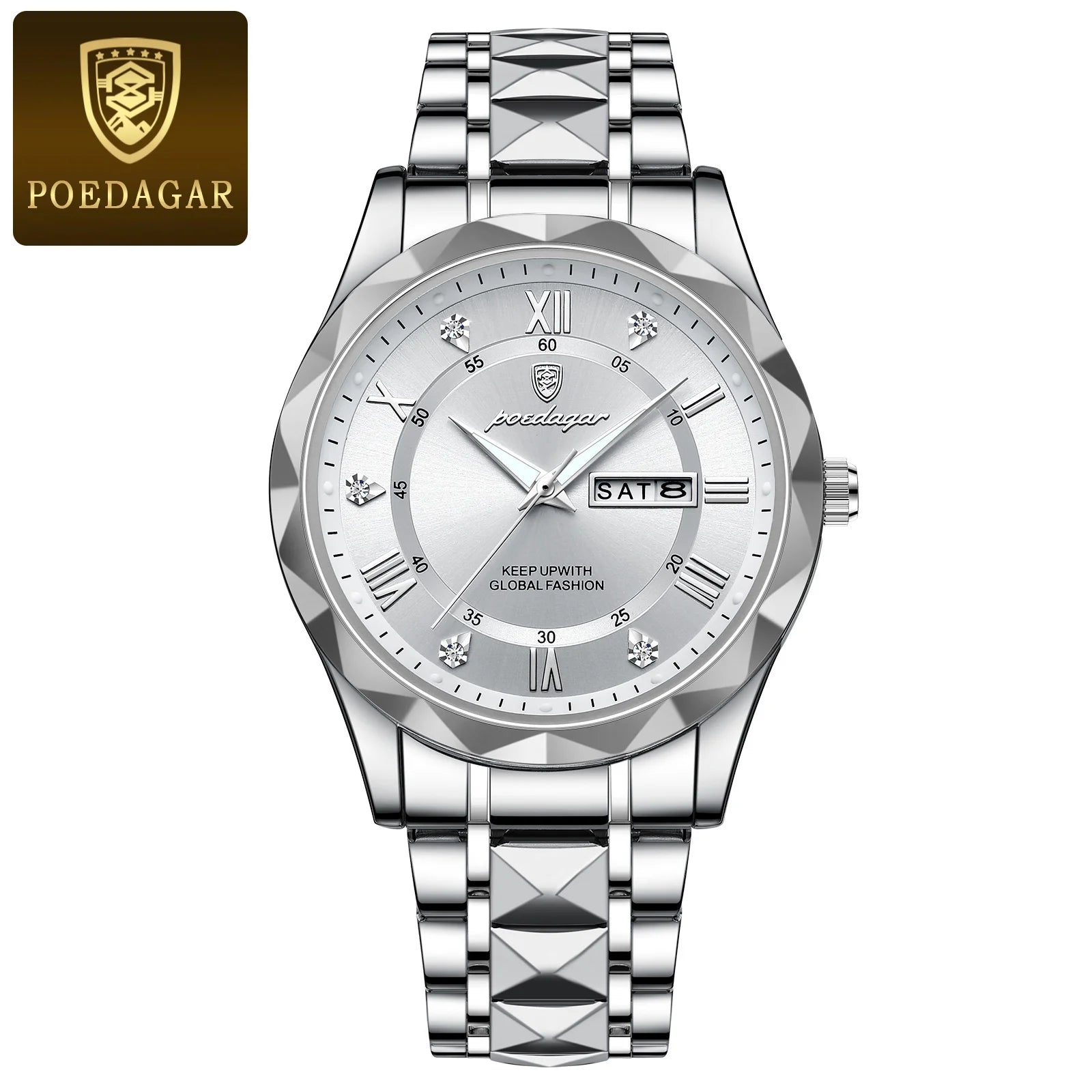 POEDAGAR Men’s Luxury Quartz Watch