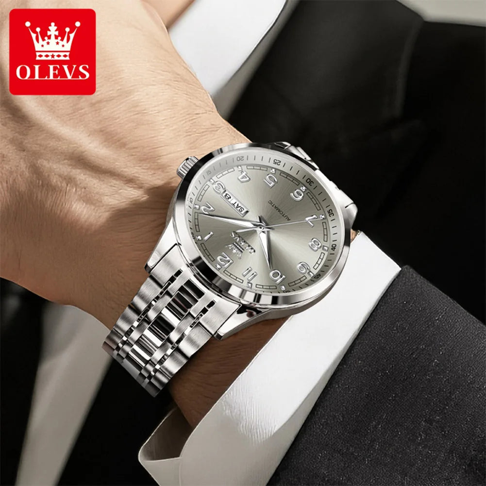 OLEVS 7077 Men’s Automatic Mechanical Watch