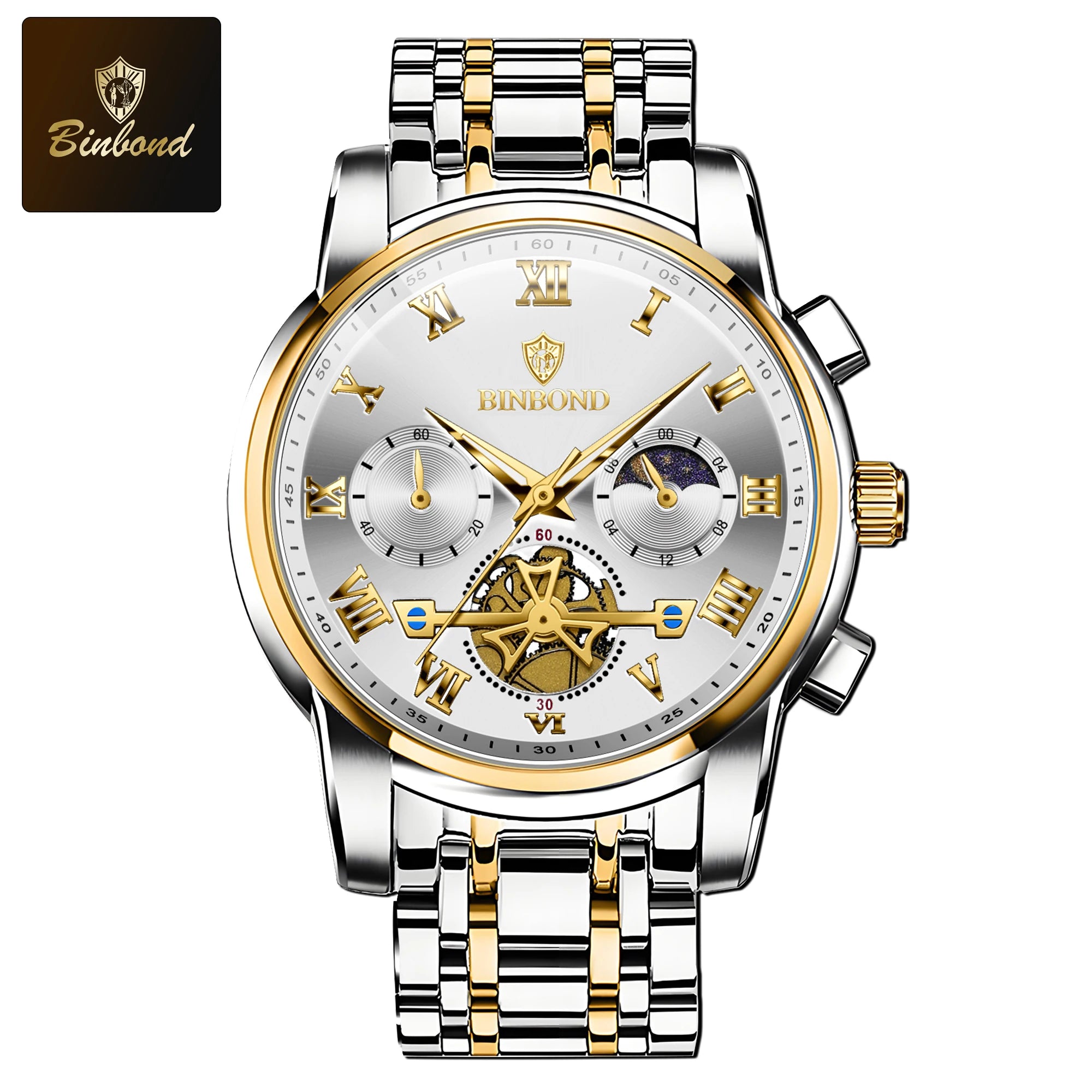 BINBOND B780 Men’s Luxury Quartz Watch
