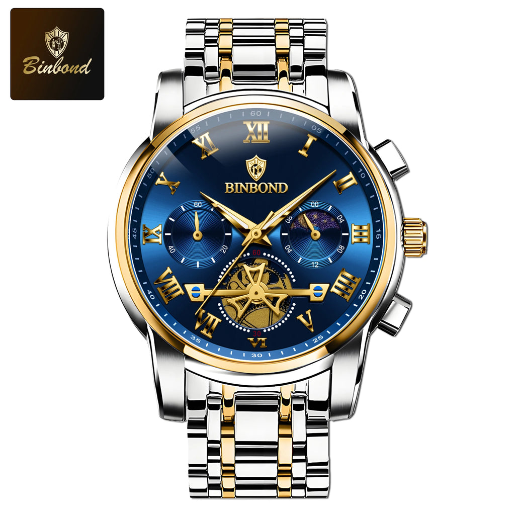 BINBOND B780 Men’s Luxury Quartz Watch