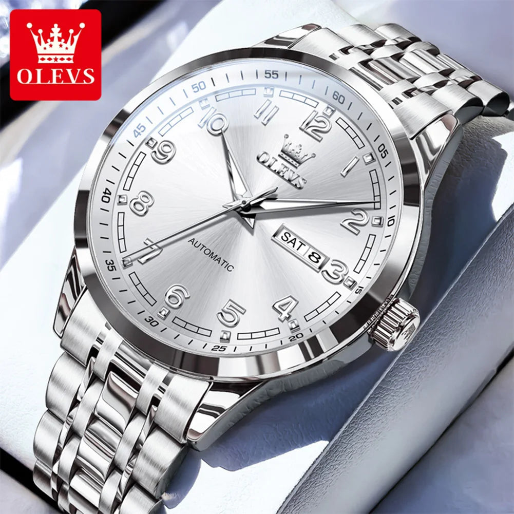 OLEVS 7077 Men’s Automatic Mechanical Watch